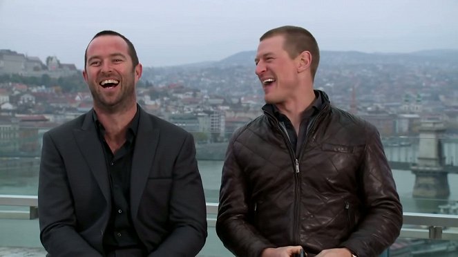 Dreharbeiten 33 - Philip Winchester, Sullivan Stapleton, Michael J. Bassett