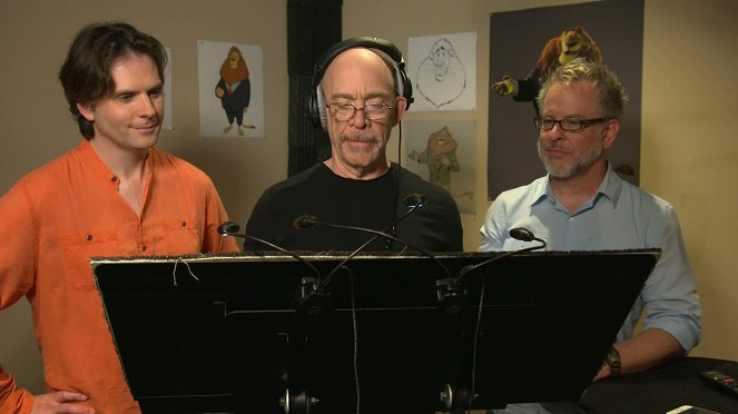 Tournage 2 - J.K. Simmons, Rich Moore, Byron Howard