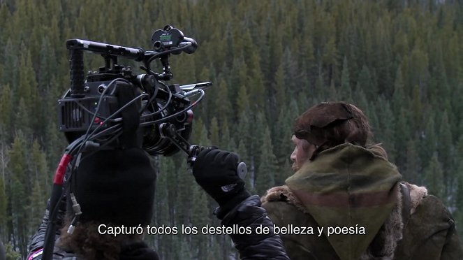De rodaje 4 - Alejandro González Iñárritu, Emmanuel Lubezki, Leonardo DiCaprio