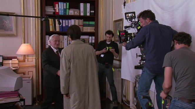 Z natáčení 2 - Bertrand Tavernier, Niels Arestrup, Christophe Blain, Bruno Raffaelli, Thierry Frémont
