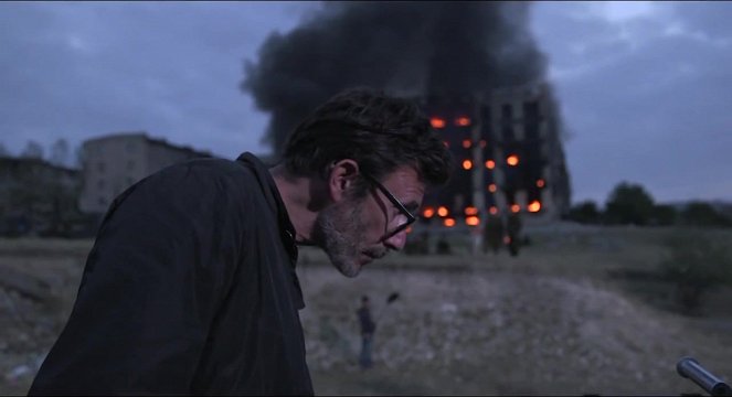 Dreharbeiten 2 - Michel Hazanavicius, Annette Bening