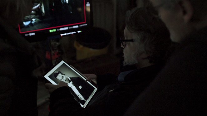 Van de set 2 - Guillermo del Toro, Cate Blanchett, Willem Dafoe, David Strathairn, Ron Perlman