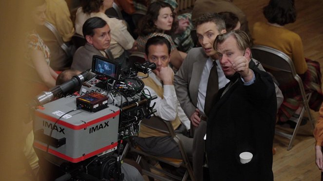 Making of 1 - Christopher Nolan, Hoyte van Hoytema, Thomas Hayslip, Matt Damon, Robert Downey Jr., Emma Thomas, Florence Pugh, Emily Blunt, Cillian Murphy
