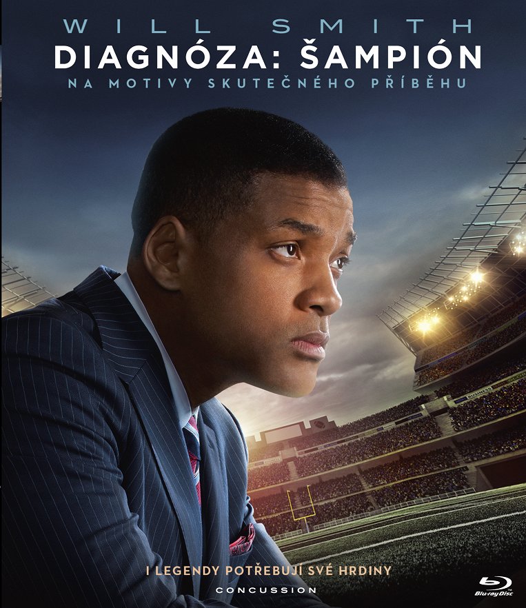 Diagnóza: Šampión / Concussion (2015)