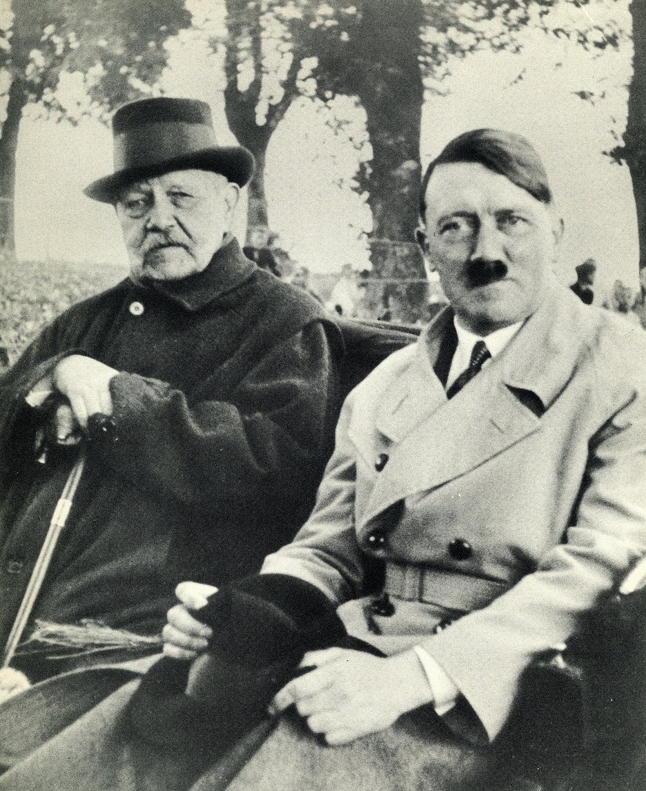 Гинденбург и Гитлер