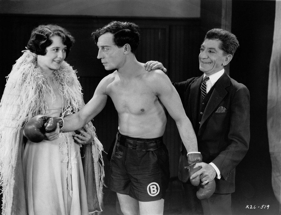 Boxing Buster Keaton