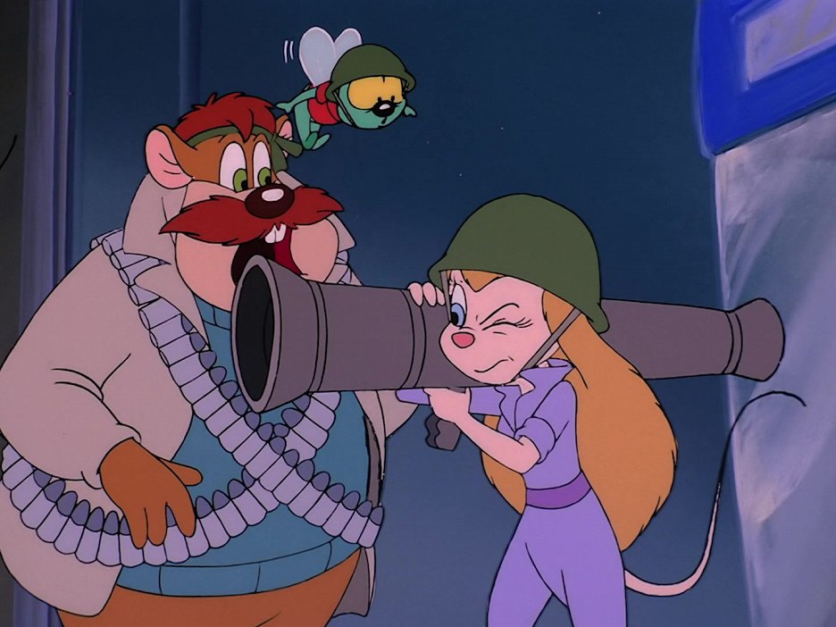 Rýchla rota Chipa a Dala Puffed Rangers (S03E02) (1990) ČSFD.sk