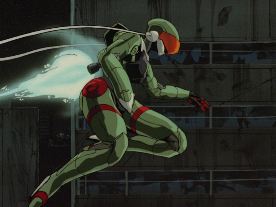 BUBBLEGUM CRISIS figurine Motoslave Priss