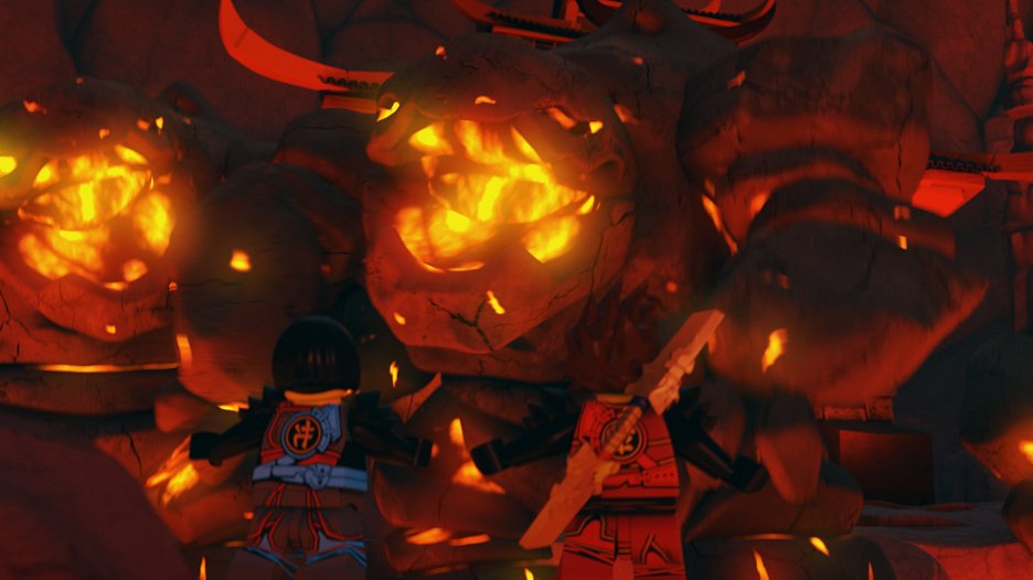 LEGO Ninjago: Masters of Spinjitzu - Out of the Fire and Into the
