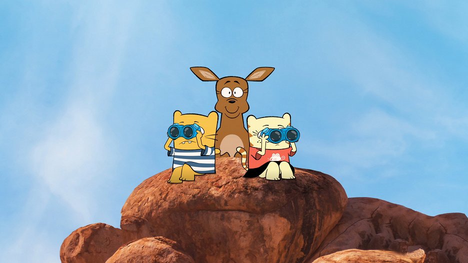 Olí a Jůla - La Course au kangourou australien (S01E27) (2017) | ČSFD.cz