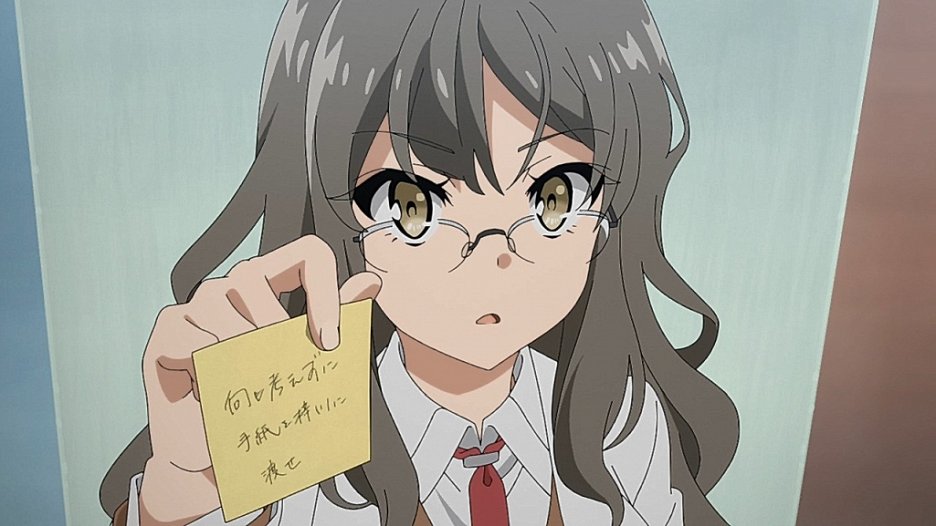 Seishun Buta Yarou Series - Kimi dake ga inai sekai (S01E03) (2018 ...