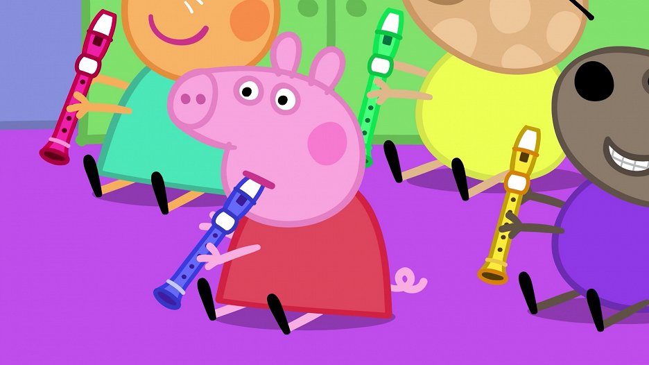 Prasátko Peppa Recorders (S06E04) (2019) ČSFD.cz