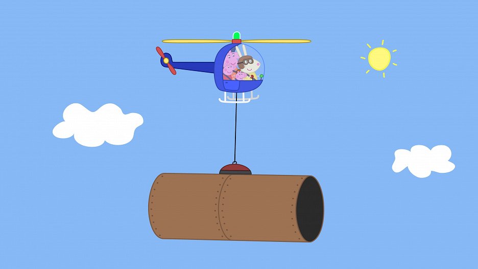 Prasiatko Peppa - Miss Rabbit's Helicopter (S03E34) (2010) | ČSFD.sk