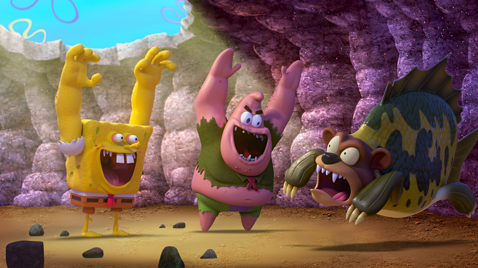 Korálový tábor: Spongebob na dně mládí - Calling Some Monsters / Dig ...