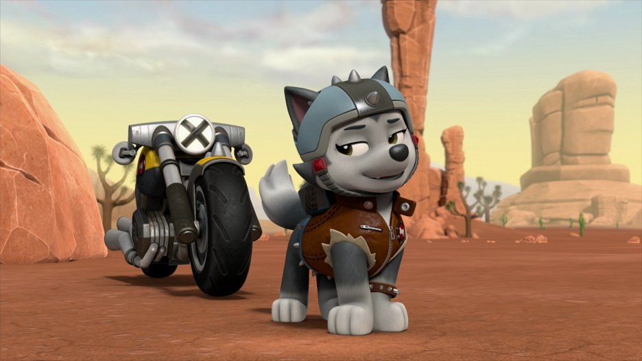 Labková patrola - Moto Pups: Pups Vs. The Ruff-Ruff Pack (S07E20) (2020 ...