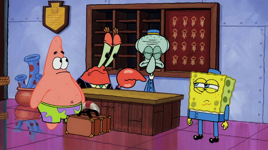 SpongeBob V Kalhot ch K upav Hotel M te Pad ka Pan Rybov spongebob-v-kalhot-ch-k-upav-hotel-m-te-pad-ka-pan-rybov
