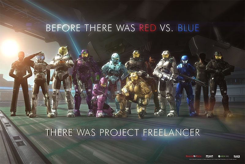 Project Freelancer Rvb Red vs. Blue: Project Freelancer (2011) | ČSFD.cz