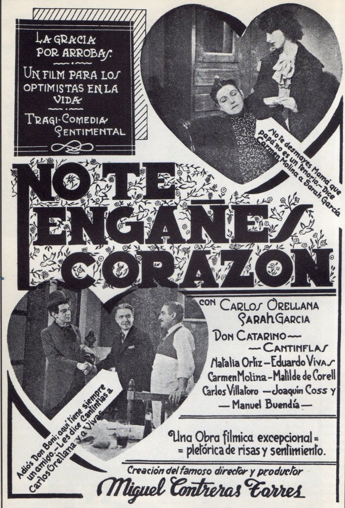 No te engañes corazón (1937) ČSFD.cz