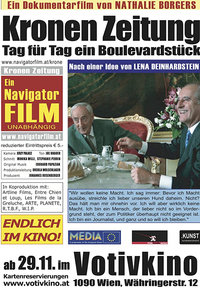 Kronen Zeitung - Tag für Tag ein Boulevardstück (2002) | ČSFD.sk