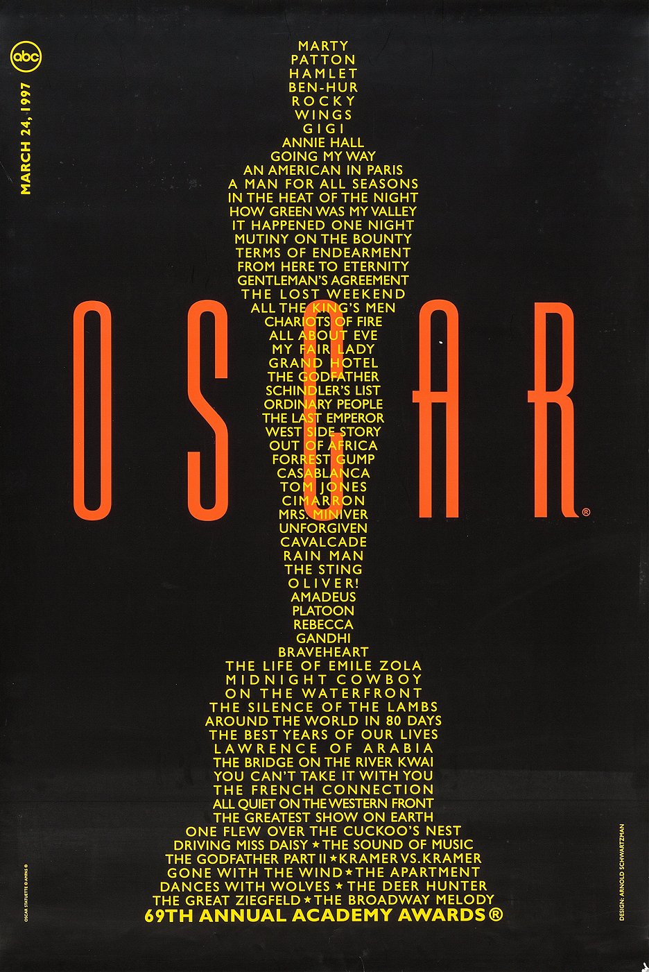 The 69th Annual Academy Awards (1997) | ČSFD.cz