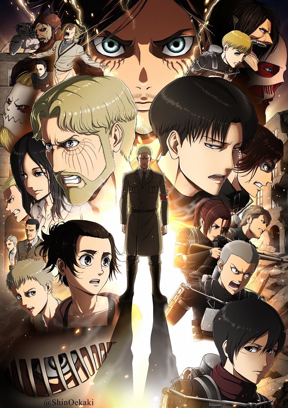 Shingeki no Kyojin: The Final Season – Kanketsu-hen - Attack on Titan (4  season, 29 series - S04E29)