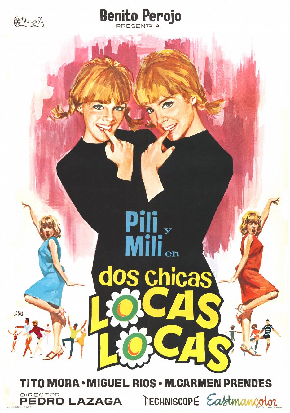 Dos Chicas Locas Locas 1965 Čsfd Cz