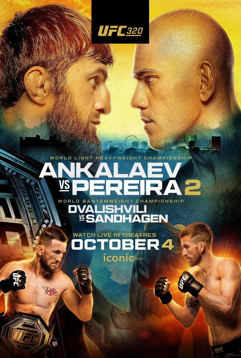 UFC 320: Ankalaev vs. Pereira 2 (2025) | ČSFD.cz