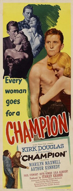 Champion (1949) - Nejslavnější filmové scény a momenty