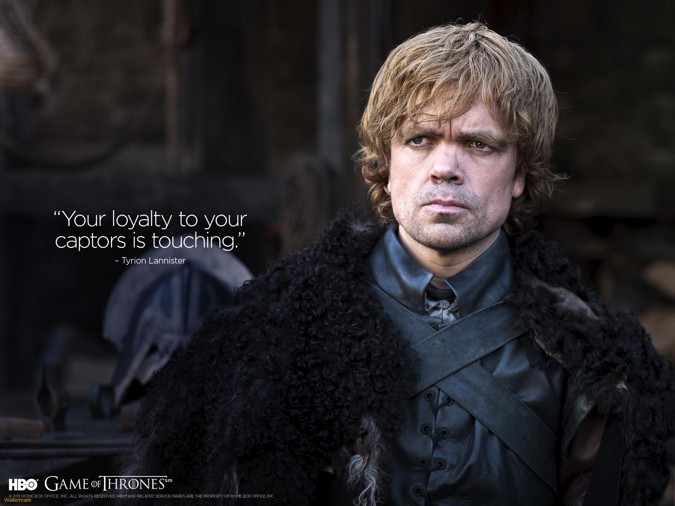 Tyrion Lannister, „Skřet“, syn Tywina