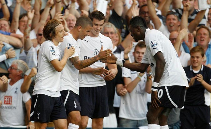 Provokatér Adebayor se tentokrát proti Arsenalu netrefil, Tottenham i přesto ovládl derby