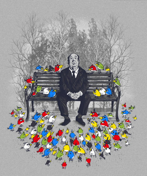 Hitchhcock's Angry birds