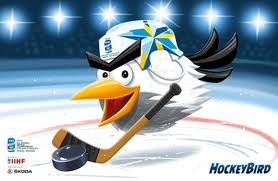 Helsinky a Stockholm představily na Euro Hockey Tour  maskota pro rok MS 2012