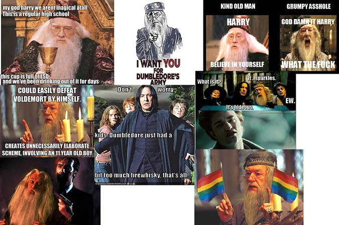 Třikrát Dumbledore kolekce