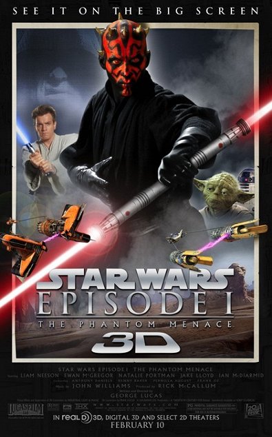 STAR WARS 3D 9.2.2012