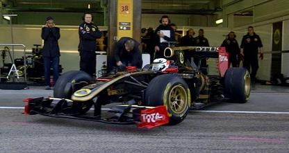 F1 2012 - Räikkönen testuje ve Valencii