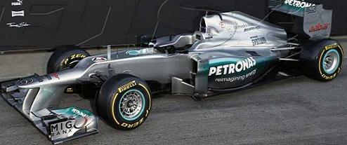 F1 2012 - Představení monopostu Mercedes