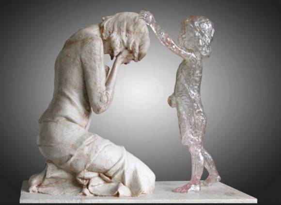Socha o potrate od slovenského umelca dobyla svet