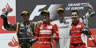 F1 2012- VC EVROPY- VÝSLEDKY!