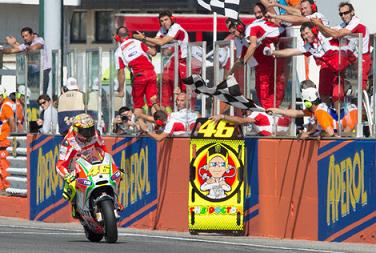 MOTO GP 2012- Rossi si dojel pro 2.místo v San Marinu!