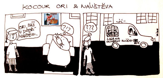 Kocour Ori & návštěva