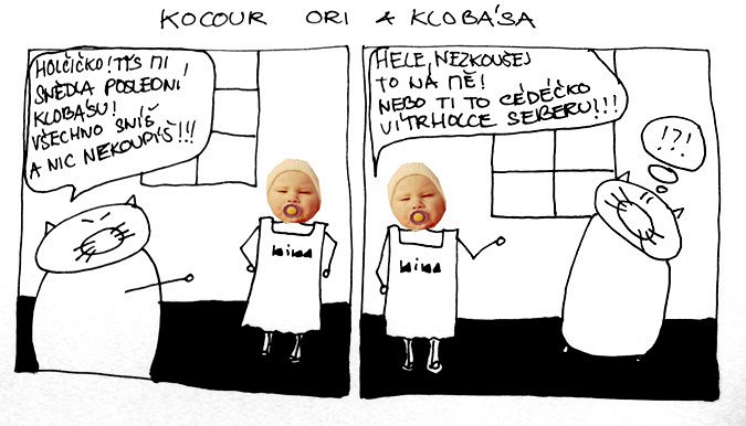 Kocour Ori & klobása