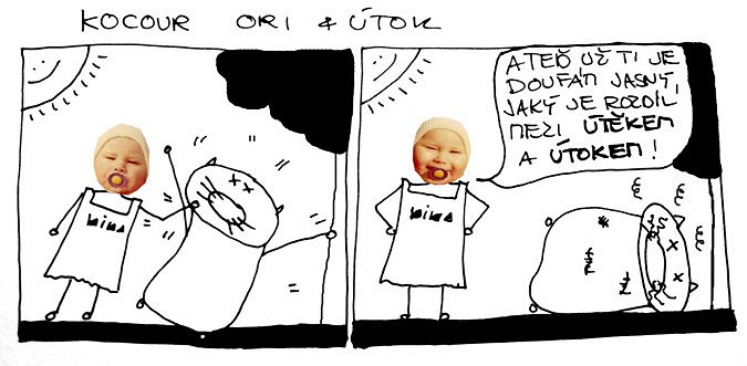 Kocour Ori & útok