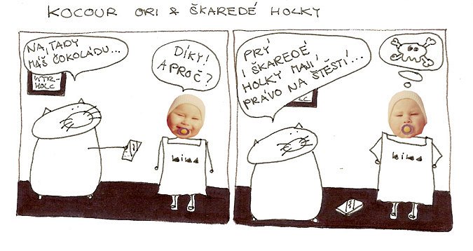 Kocour Ori & škaredé holky