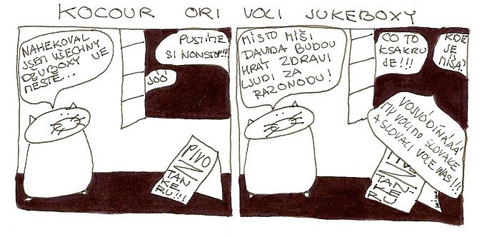 Kocour Ori voli jukeboxy