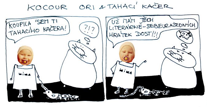 Kocour Ori & tahací kačer