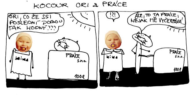 Kocour Ori & práce