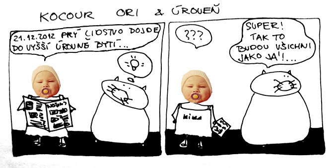 Kocour Ori & úroveň