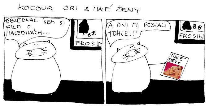 Kocour Ori & malé ženy