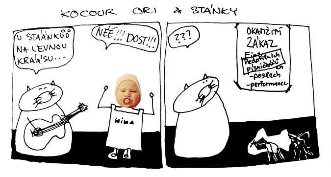 Kocour Ori & stánky