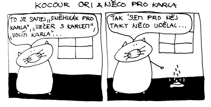 Kocour Ori & něco pro Karla